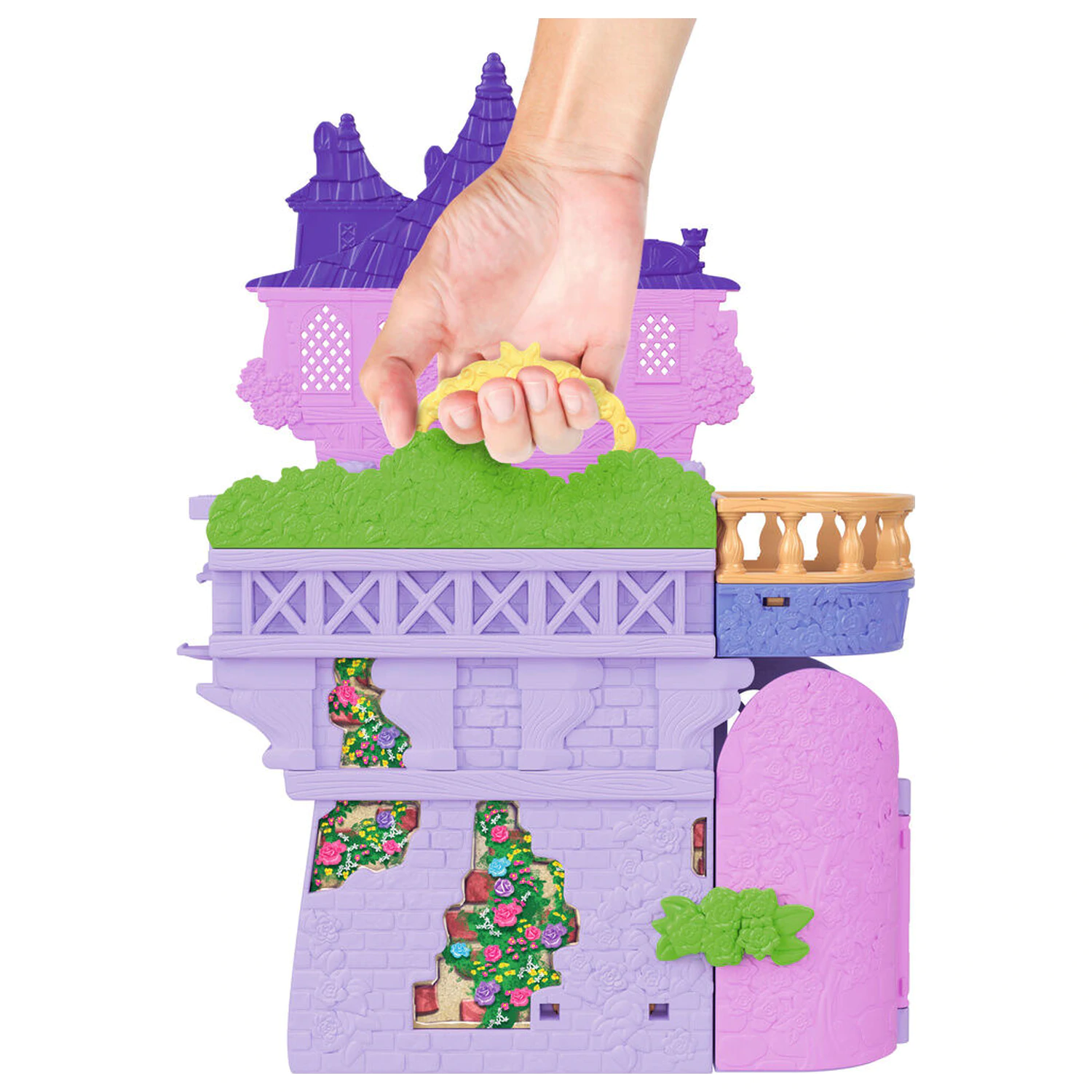 Disney Rapunzel mini castel playset poza produsului