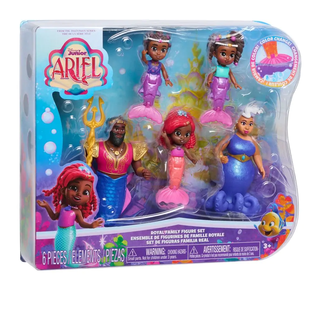 Disney Ariel Royal Family set 5 figurine poza produsului