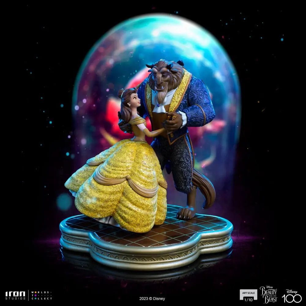 Disney Art Scale Statuie 1/10 Beauty and the Beast 29 cm poza produsului