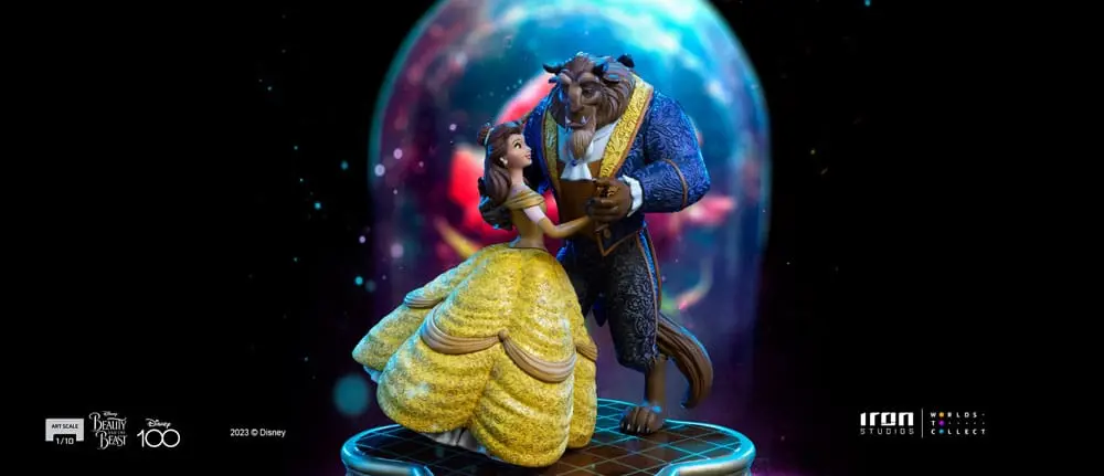 Disney Art Scale Statuie 1/10 Beauty and the Beast 29 cm poza produsului