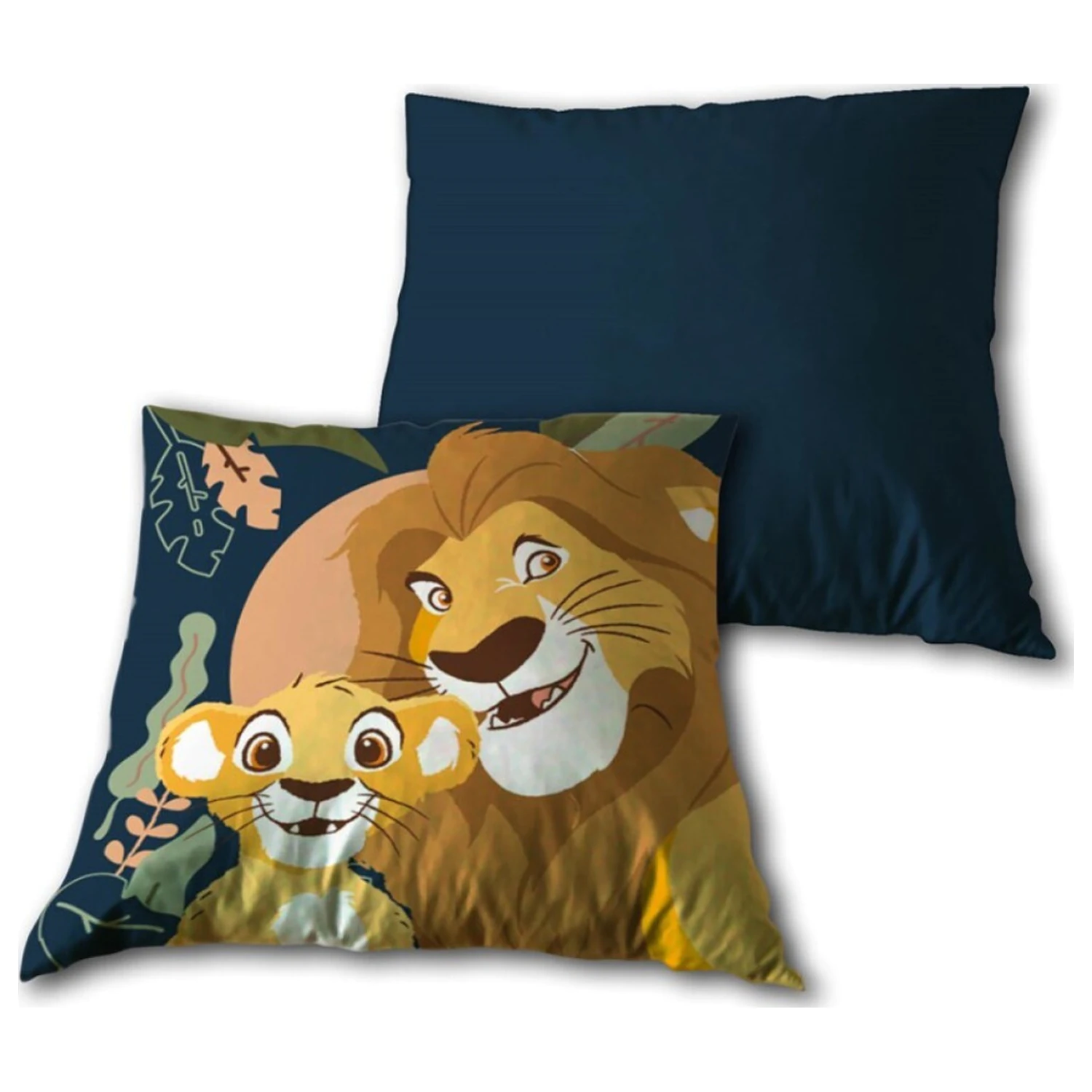 Disney The Lion King Pernă de familie, pernă decorativă cu husă detașabilă 35x35 cm Velour poza produsului