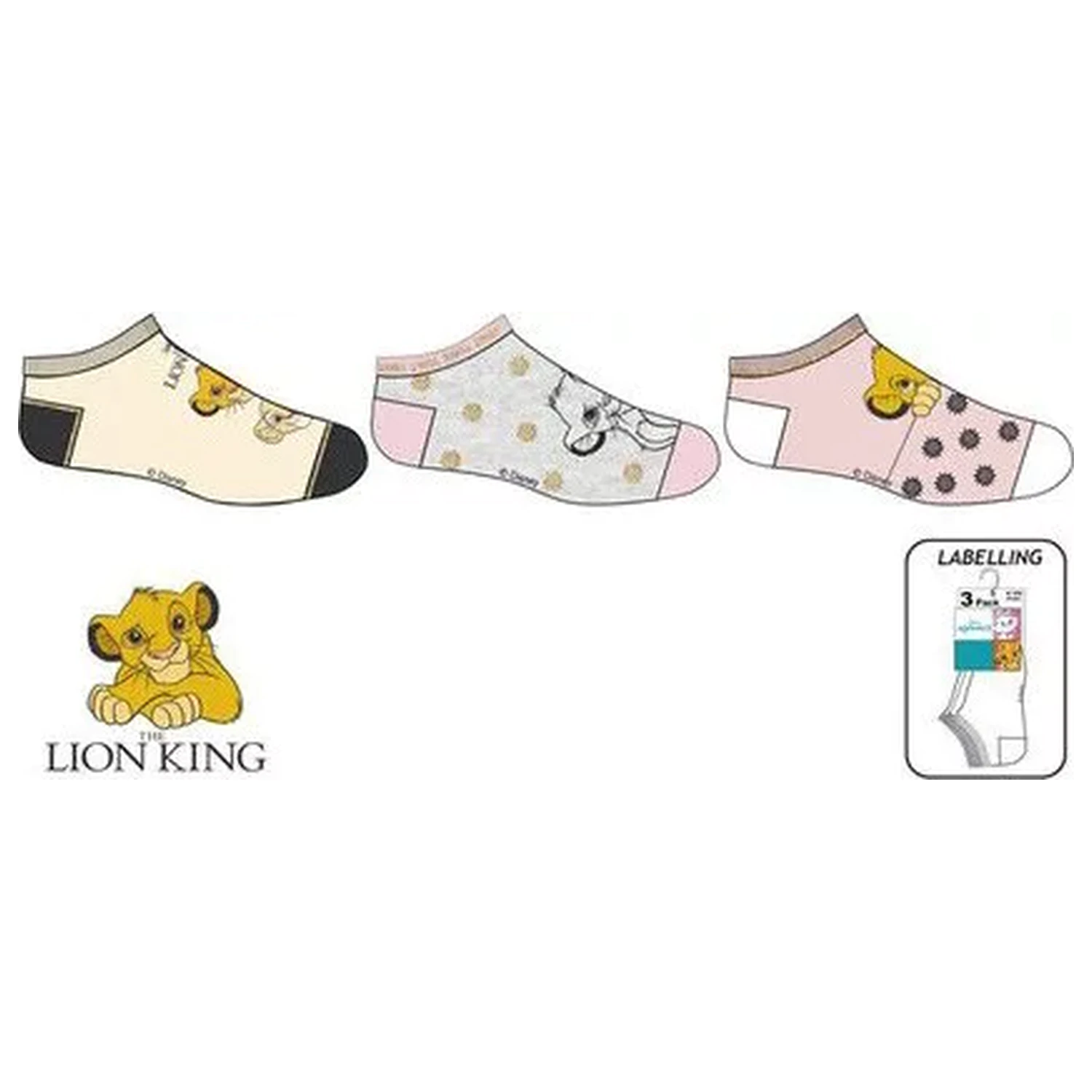 Disney The Lion King Nala șosete secrete pentru copii 31/34 poza produsului