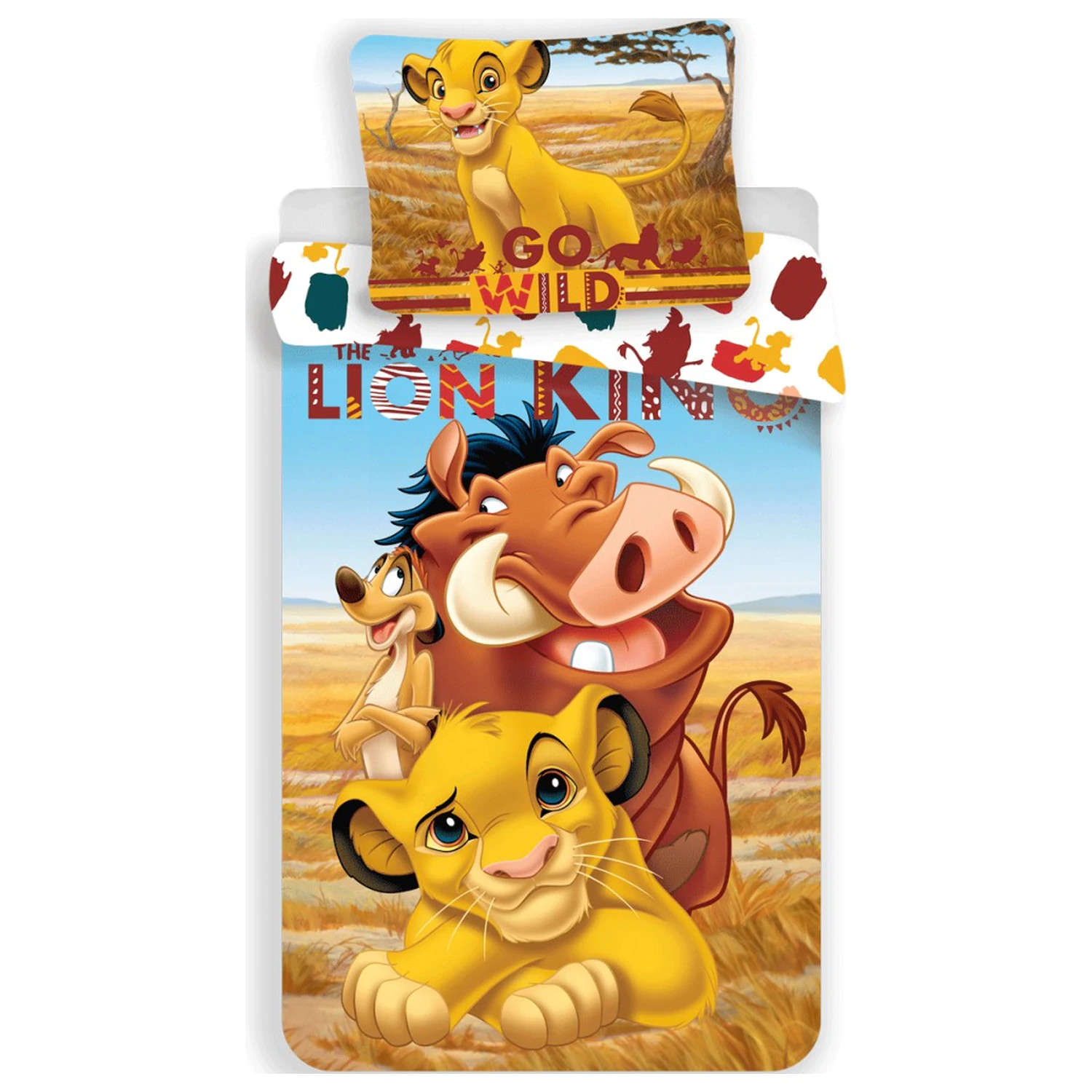 Disney The Lion King Pride Lands Trio husă de pilotă pentru copii, preșcolari poza produsului