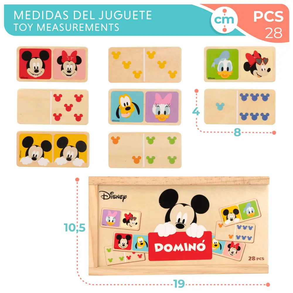 Disney Baby set de domino din lemn poza produsului