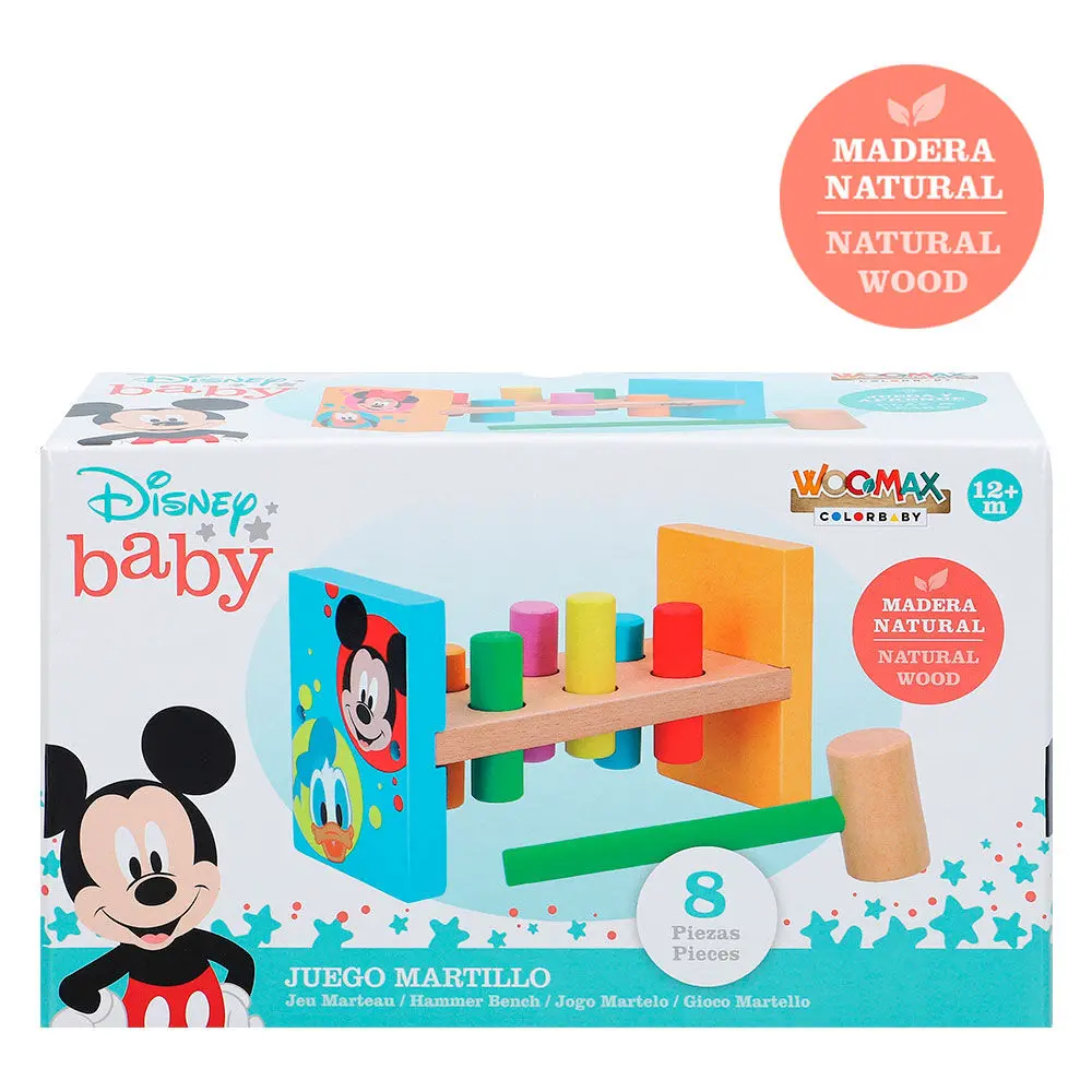 Disney Baby set ciocan de lemn poza produsului