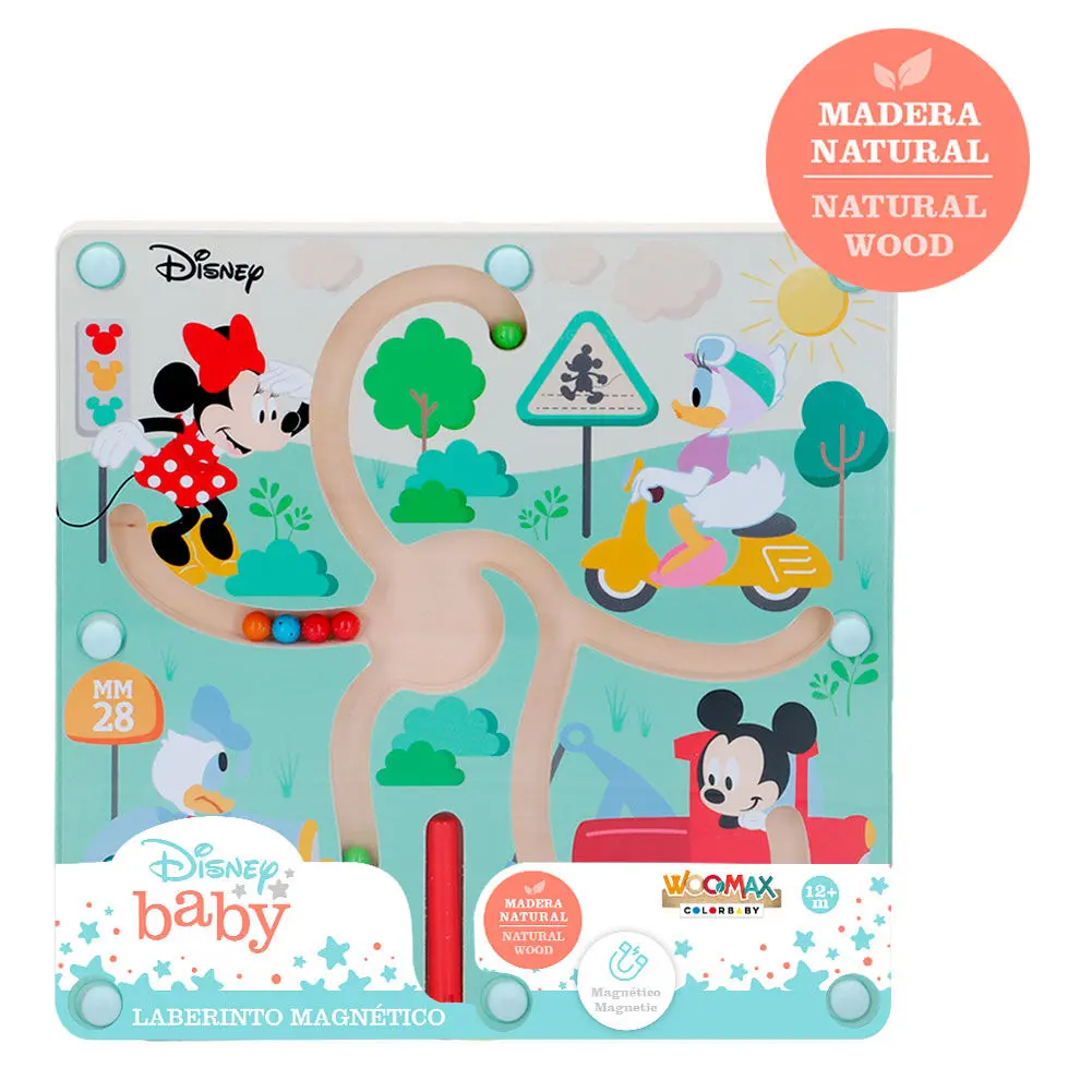 Disney Baby labirint magnetic din lemn poza produsului