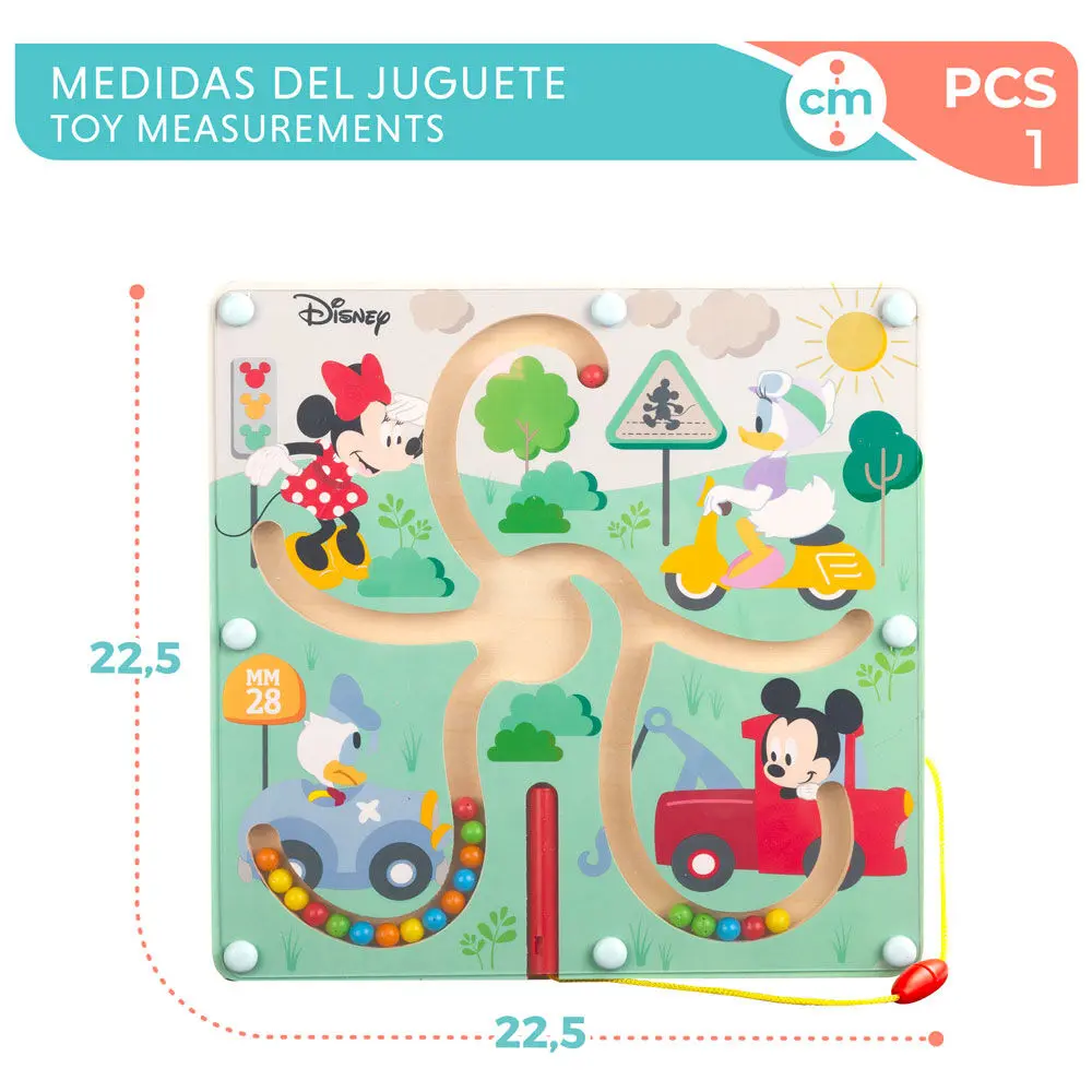 Disney Baby labirint magnetic din lemn poza produsului