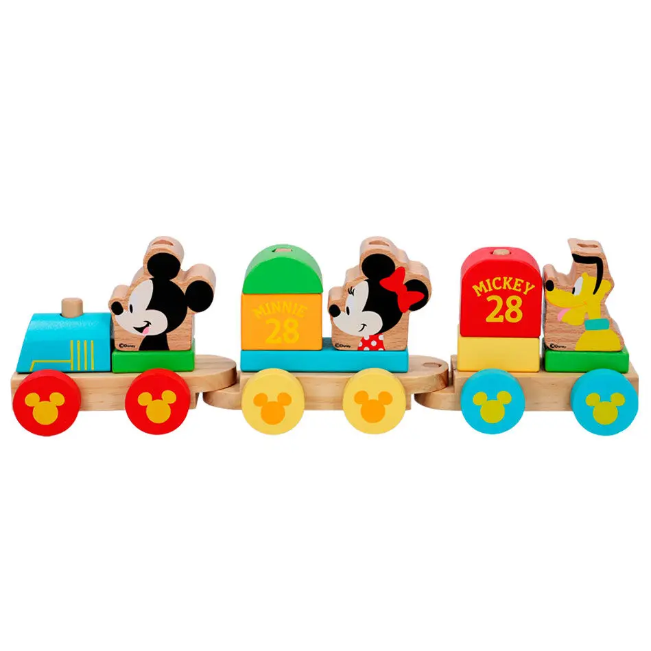 Disney Baby tren de lemn poza produsului