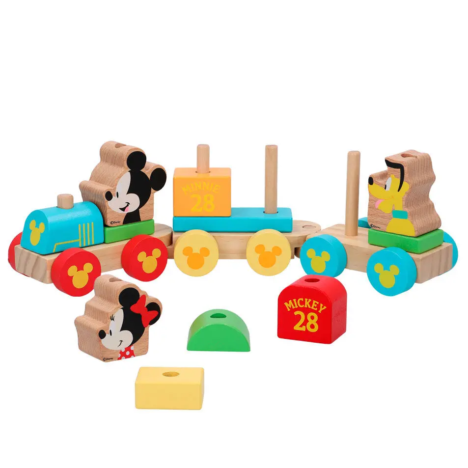 Disney Baby tren de lemn poza produsului