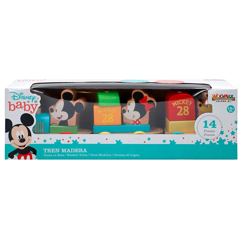 Disney Baby tren de lemn poza produsului
