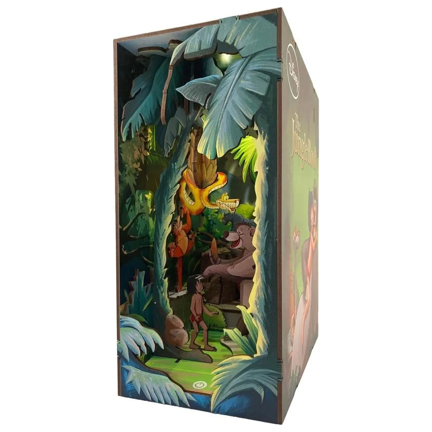 Disney Book Nook Kit The Jungle Book 68 piese + LED Light poza produsului