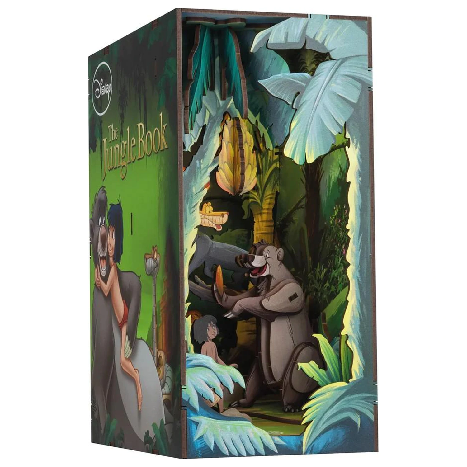 Disney Book Nook Kit The Jungle Book 68 piese + LED Light poza produsului