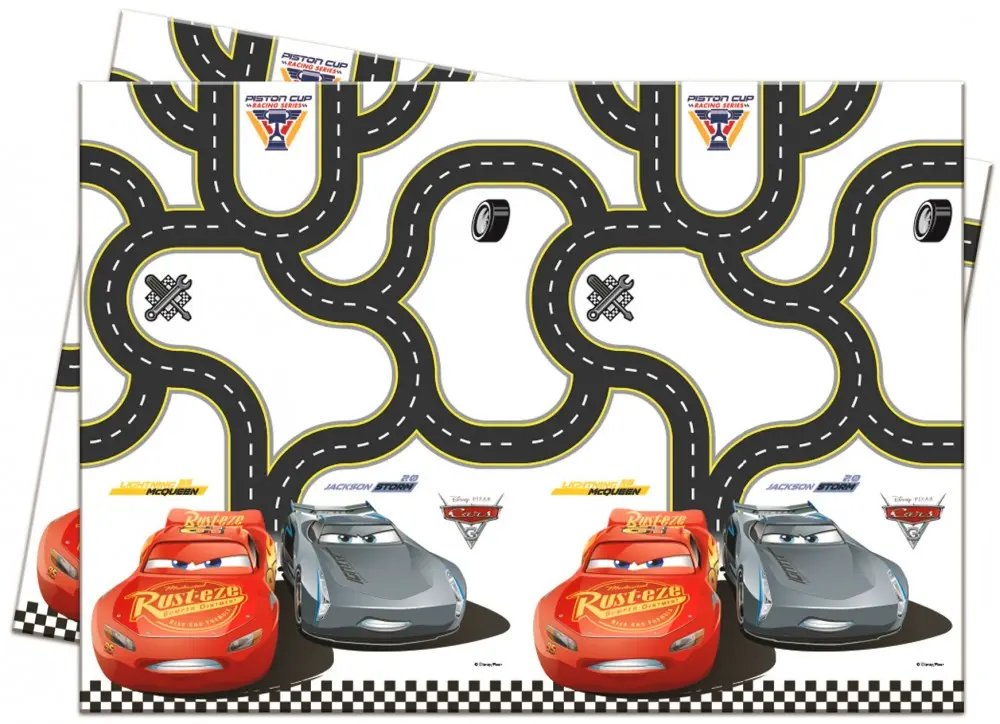 Fata de masa Disney Cars 3 120x180 cm poza produsului