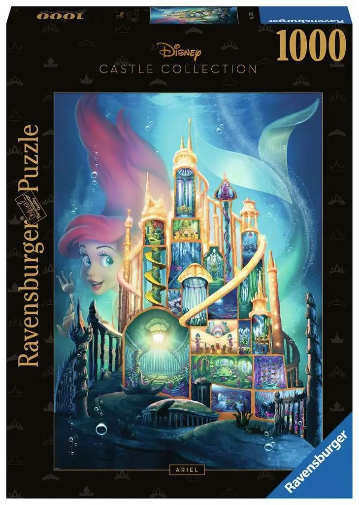 Disney Castle Collection Puzzle Jigsaw Ariel (The Little Mermaid) (1000 piese) poza produsului