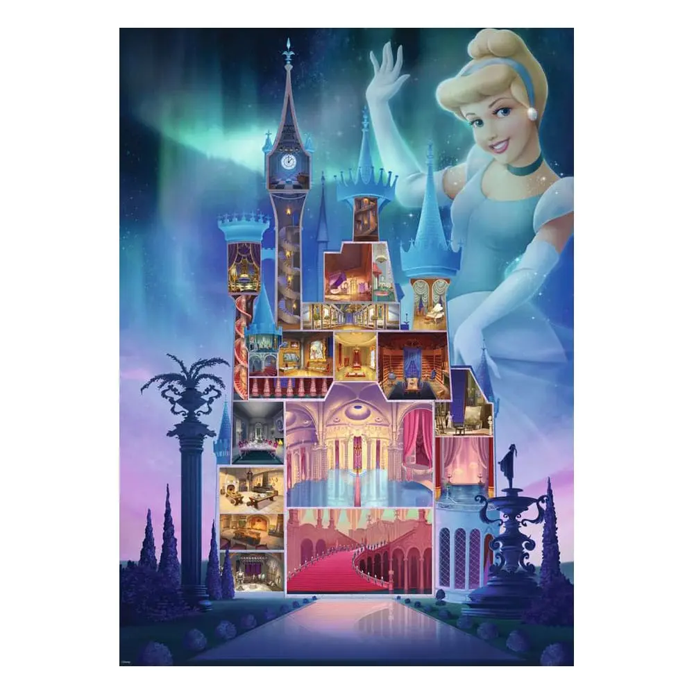 Disney Castle Collection Puzzle tip jigsaw Cenușăreasa (1000 piese) poza produsului