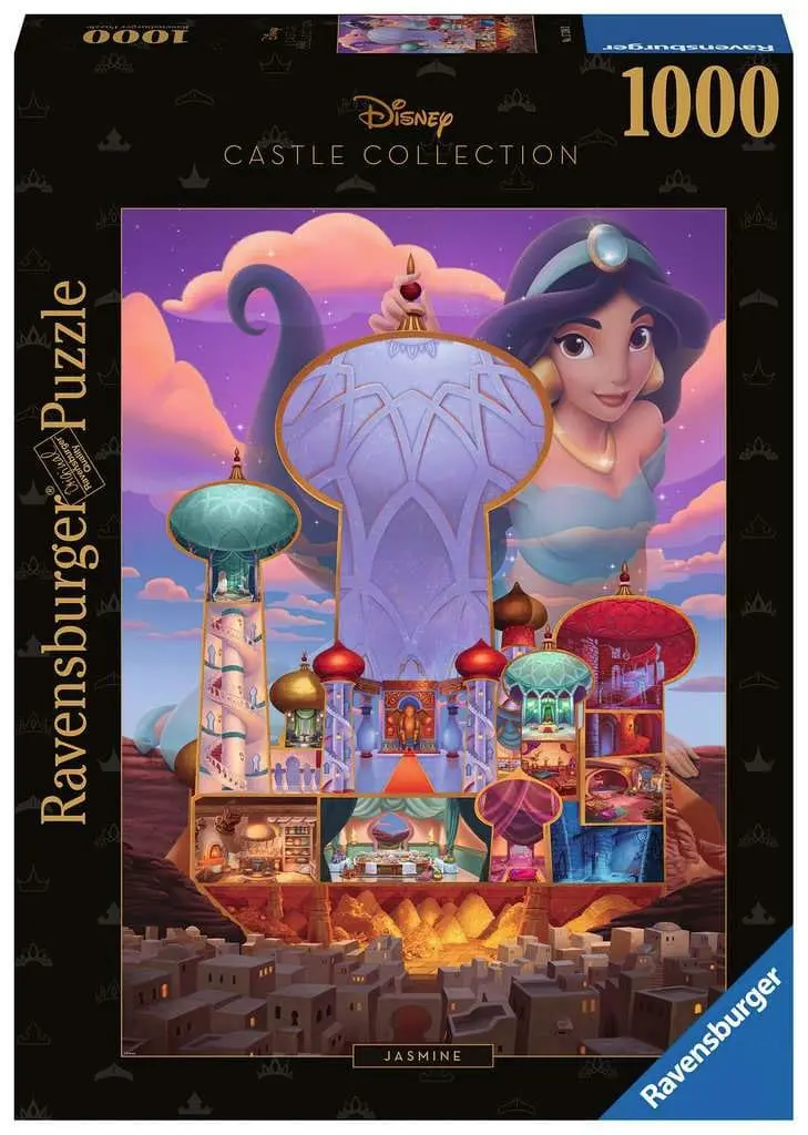 Disney Castle Collection Puzzle Jigsaw Jasmine (Aladdin) (1000 piese) poza produsului