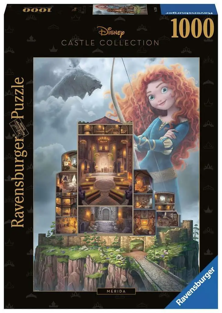 Disney Castle Collection Jigsaw Puzzle Merida (Brave) (1000 de piese) poza produsului