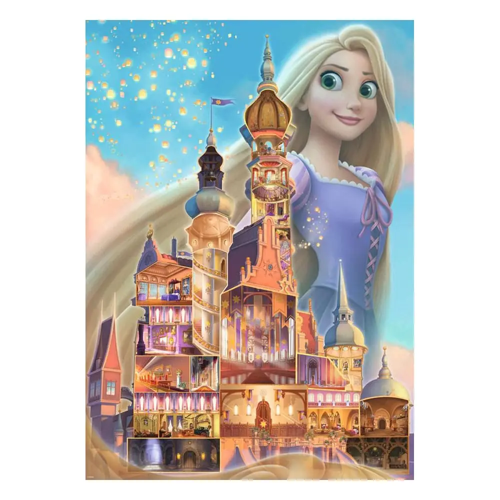 Disney Castle Collection Jigsaw Puzzle Rapunzel (Tangled) (1000 piese) poza produsului