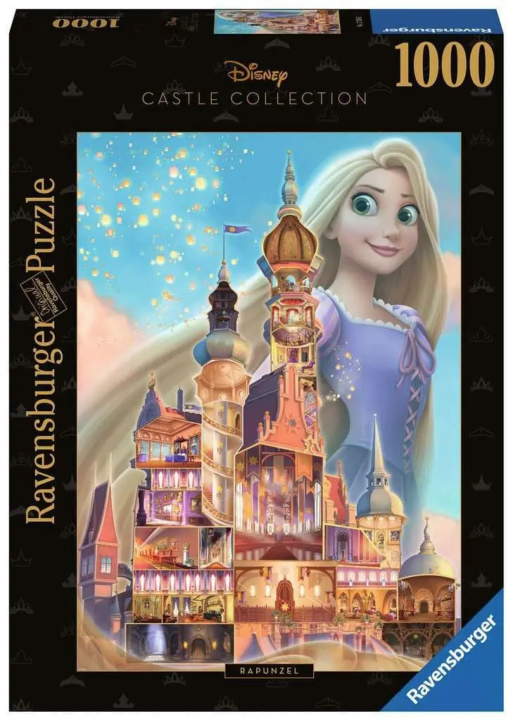 Disney Castle Collection Jigsaw Puzzle Rapunzel (Tangled) (1000 piese) poza produsului