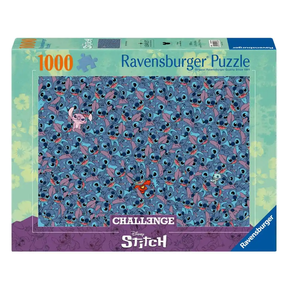 Disney Jigsaw Puzzle Provocare Stitch (1000 de piese) poza produsului