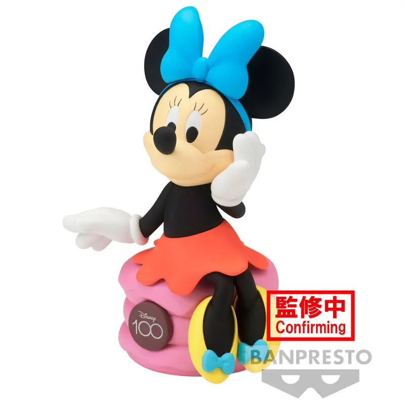 Figurină Sofubi Minnie Mouse Disney Characters 100th Anniversary 11cm poza produsului