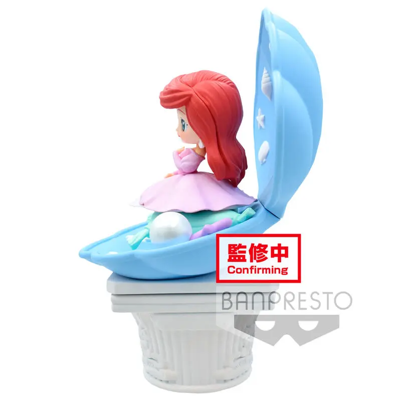 Figurină Q posket Disney Characters Pink Dress Style Ariel Ver.A 12cm poza produsului