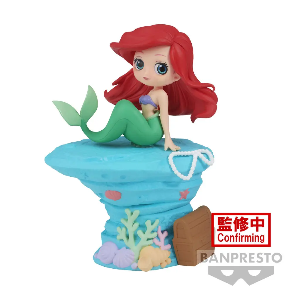 Disney Characters Mica Sirenă Ariel Ver. A figurină Q posket 9cm poza produsului