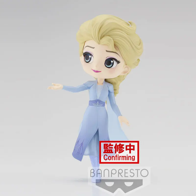 Figurină Q posket Disney Characters Frozen 2 Elsa Ver.A 14cm poza produsului