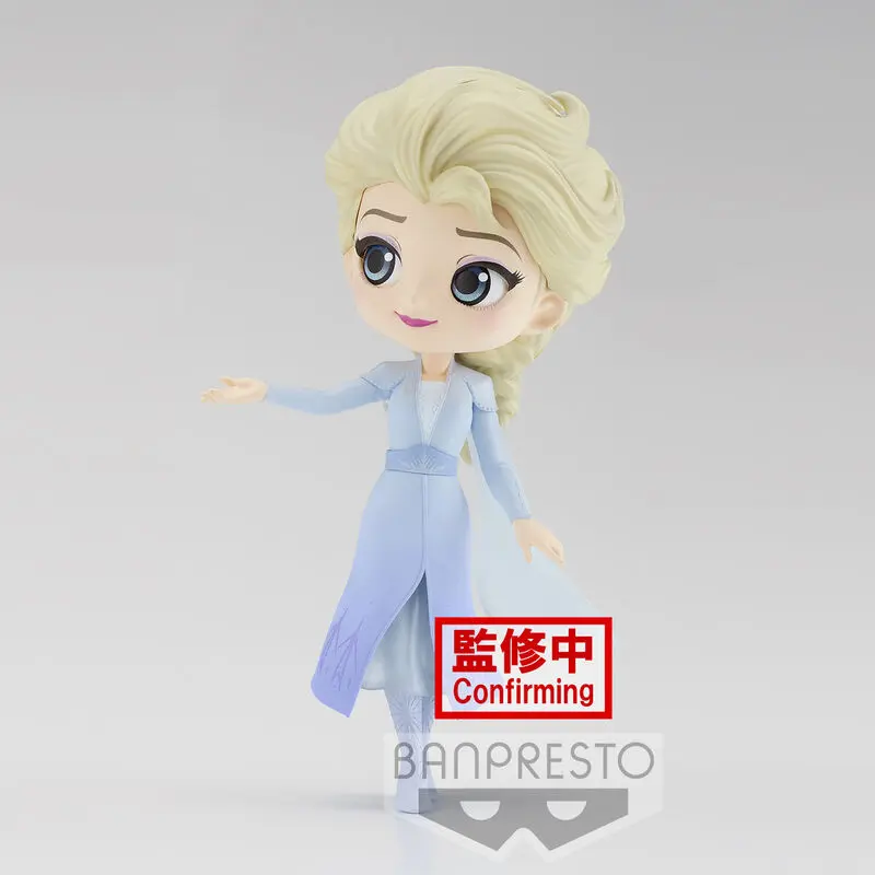 Figurină Q posket Disney Characters Frozen 2 Elsa Ver.B 14cm poza produsului