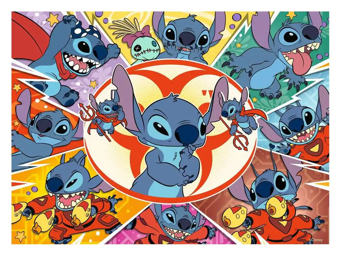 Puzzle tip jigsaw XXL pentru copii Disney Stitch: In my World (100 piese) poza produsului