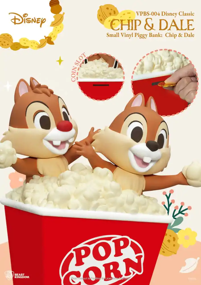 Disney Pușculiță Vinil Chip & Dale 24 cm poza produsului