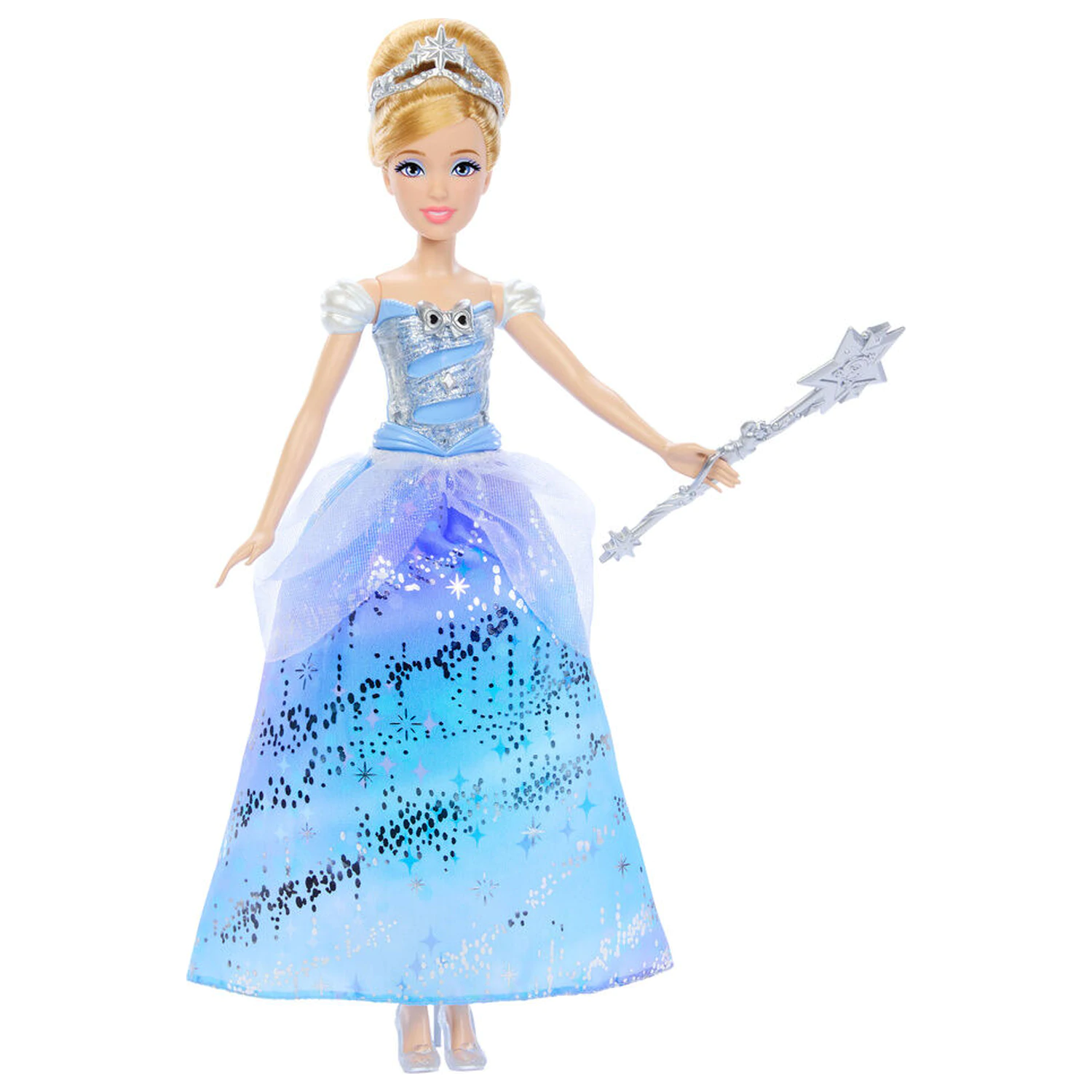 Disney Cinderella Papusa Cenusareasa cu Rochie de Bal Fermecata poza produsului