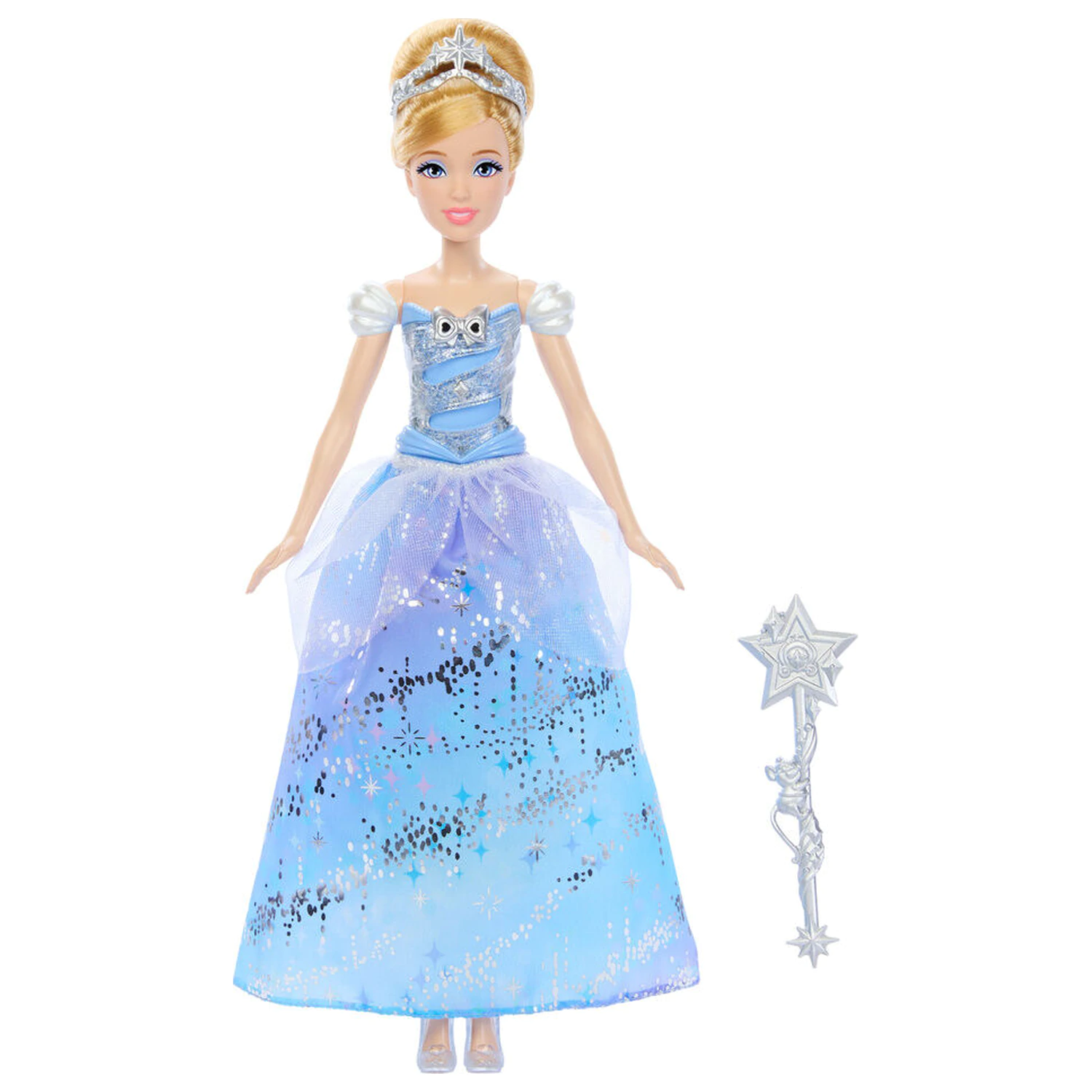 Disney Cinderella Papusa Cenusareasa cu Rochie de Bal Fermecata poza produsului