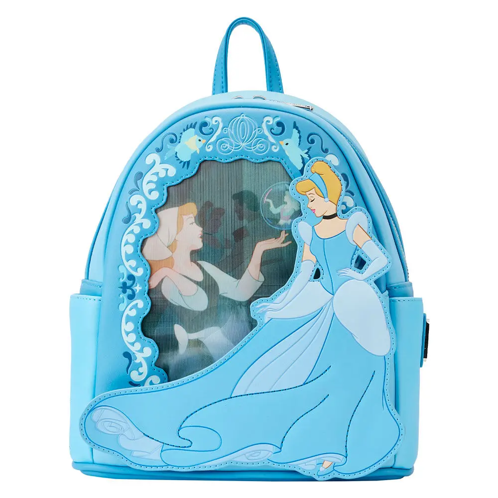 Rucsac lenticular Loungefly Disney Cinderella 26 cm poza produsului