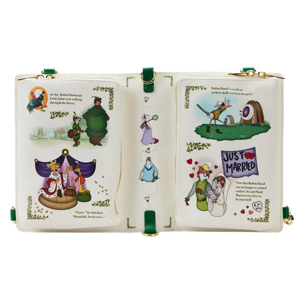 Disney by Loungefly Geanta Crossbody Classic Book Robin Hood poza produsului