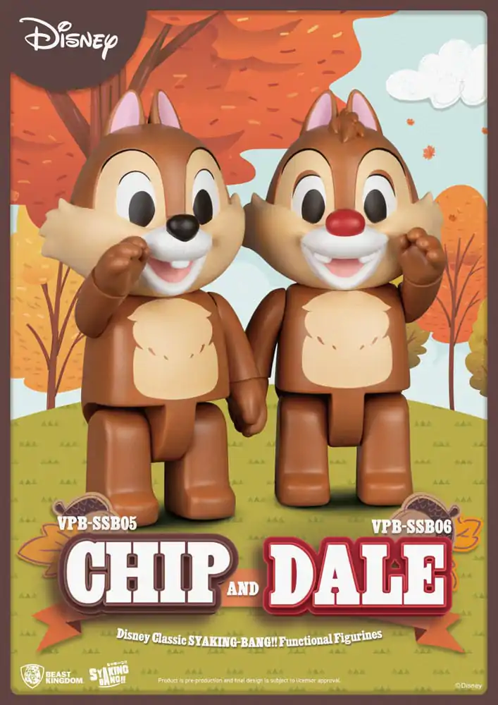 Disney: Classic Chip 'n' Dale Syaking Bang figurină PVC Chip 33 cm poza produsului
