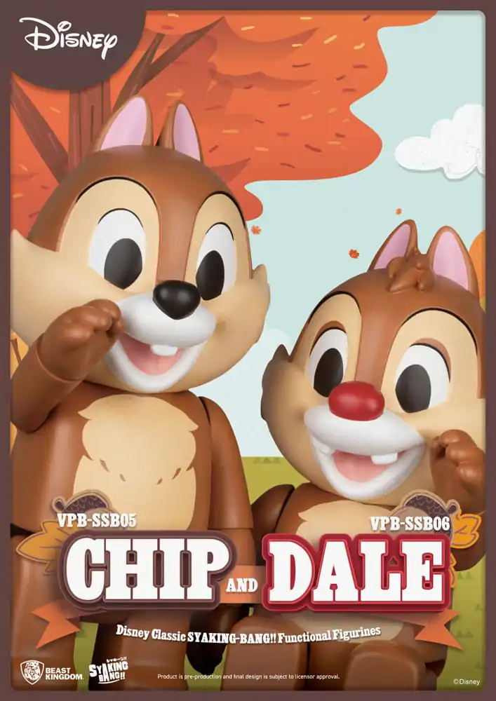 Disney: Classic Chip 'n' Dale Syaking Bang figurină PVC Chip 33 cm poza produsului