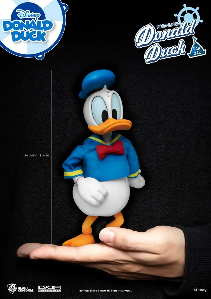 Figurina de actiune Disney Classic Dynamic 8ction Heroes 1/9 Donald Duck Classic Version 16 cm poza produsului