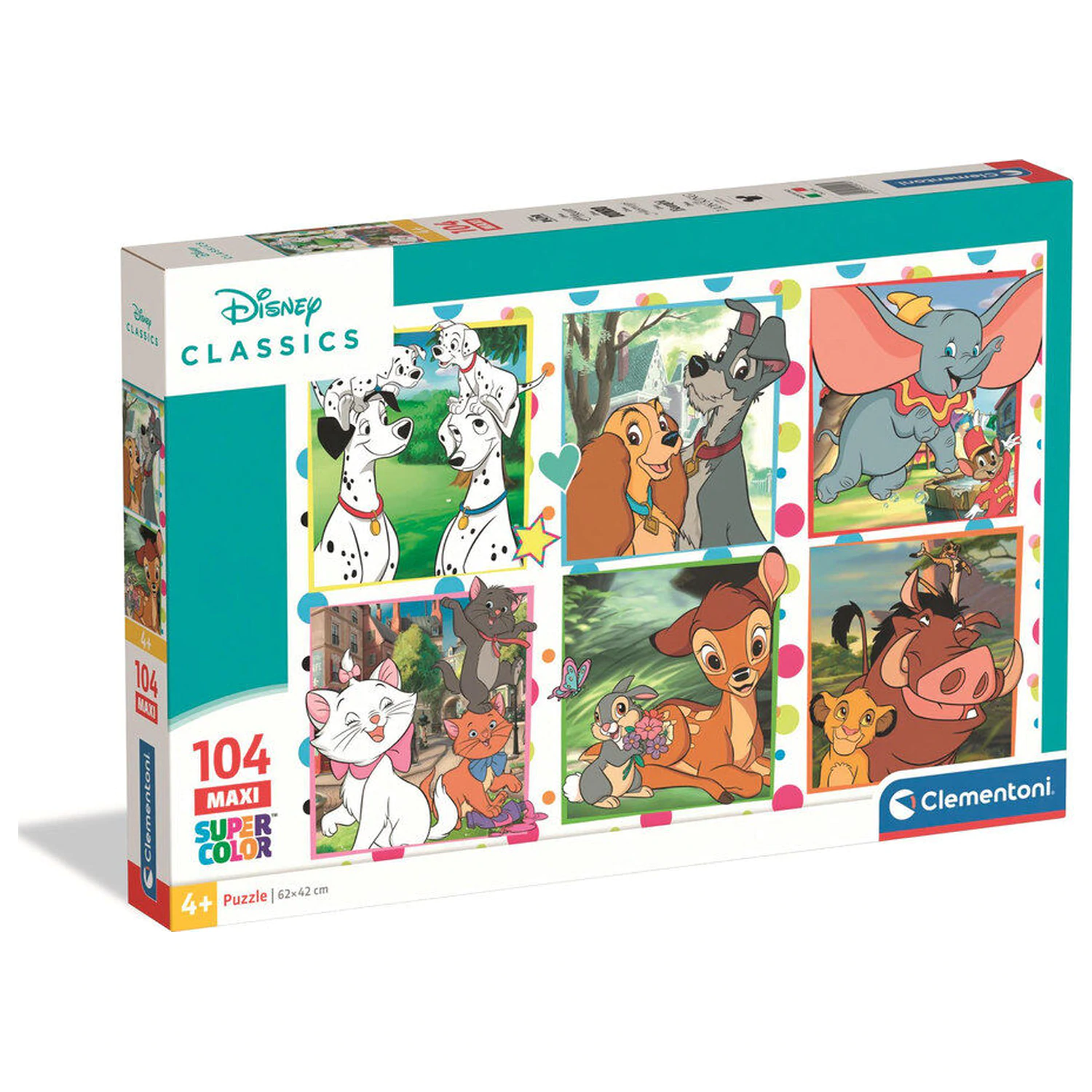 Disney Classic maxi puzzle 104 piese poza produsului