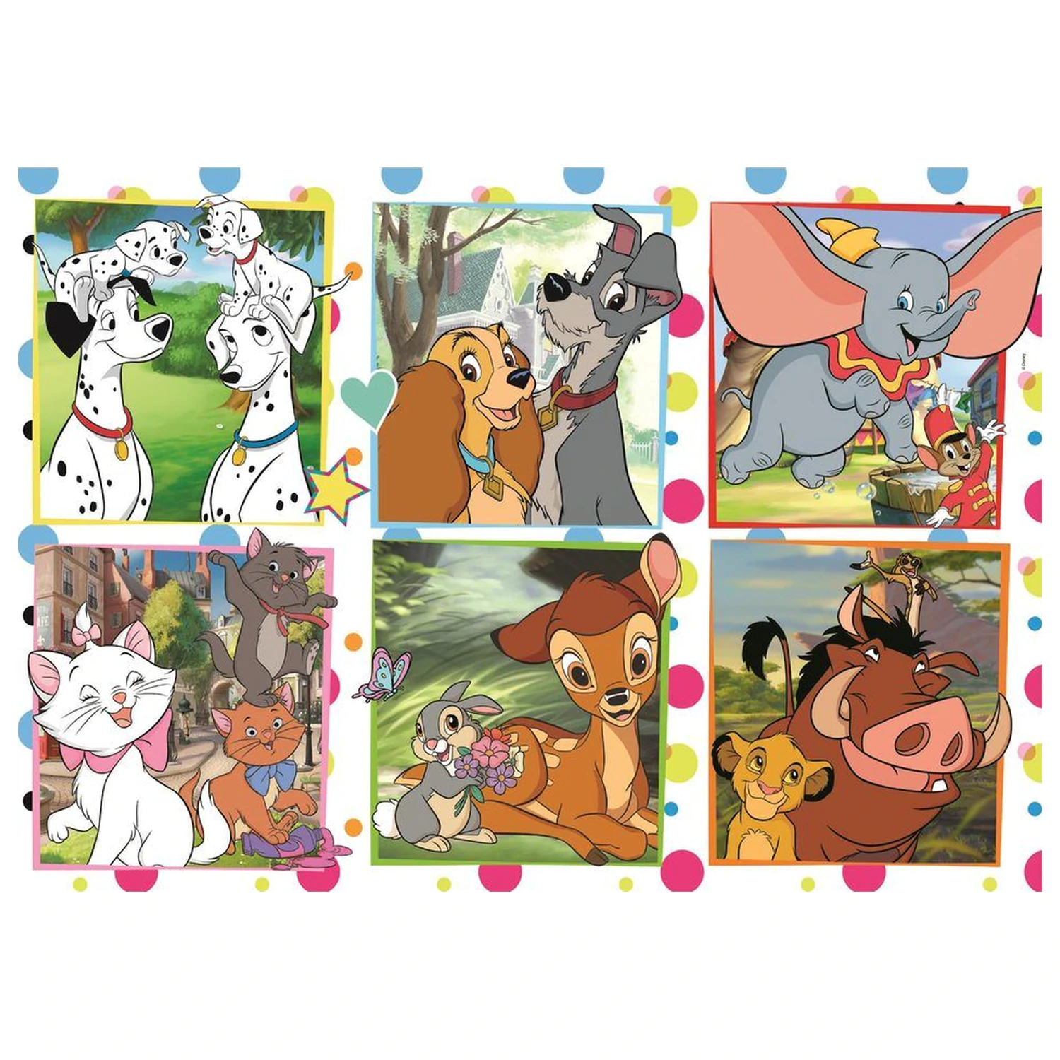 Disney Classic maxi puzzle 104 piese poza produsului