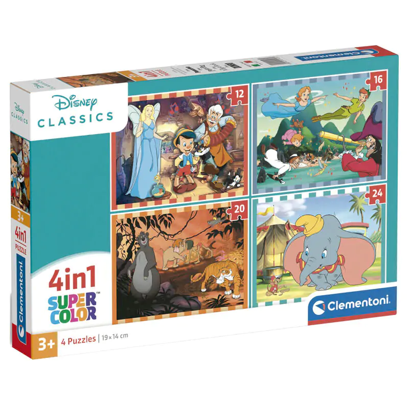 Puzzle Disney Classic 12-16-20-24 piese poza produsului