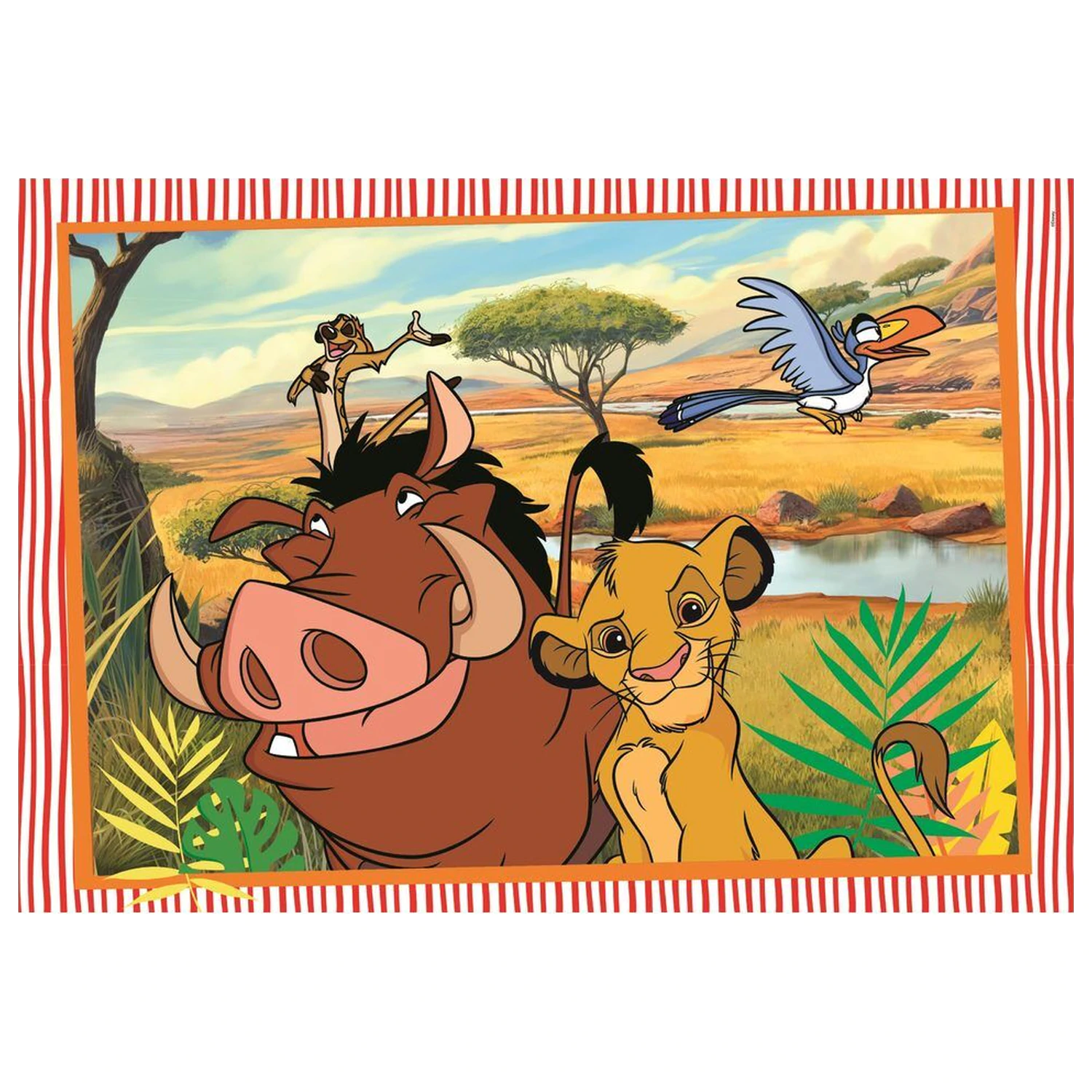 Disney Classic puzzle 2x20 piese poza produsului