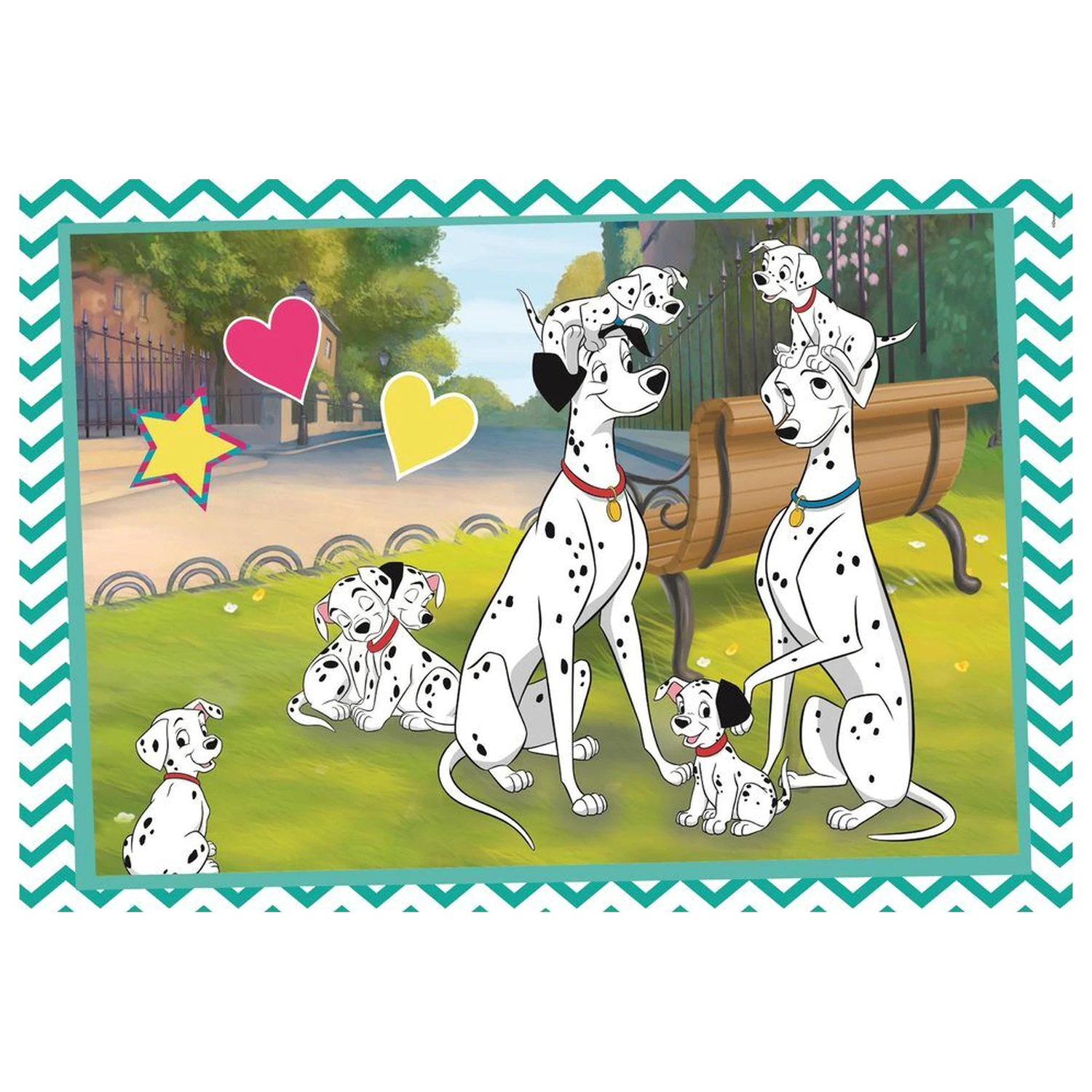 Disney Classic puzzle 2x60 piese poza produsului