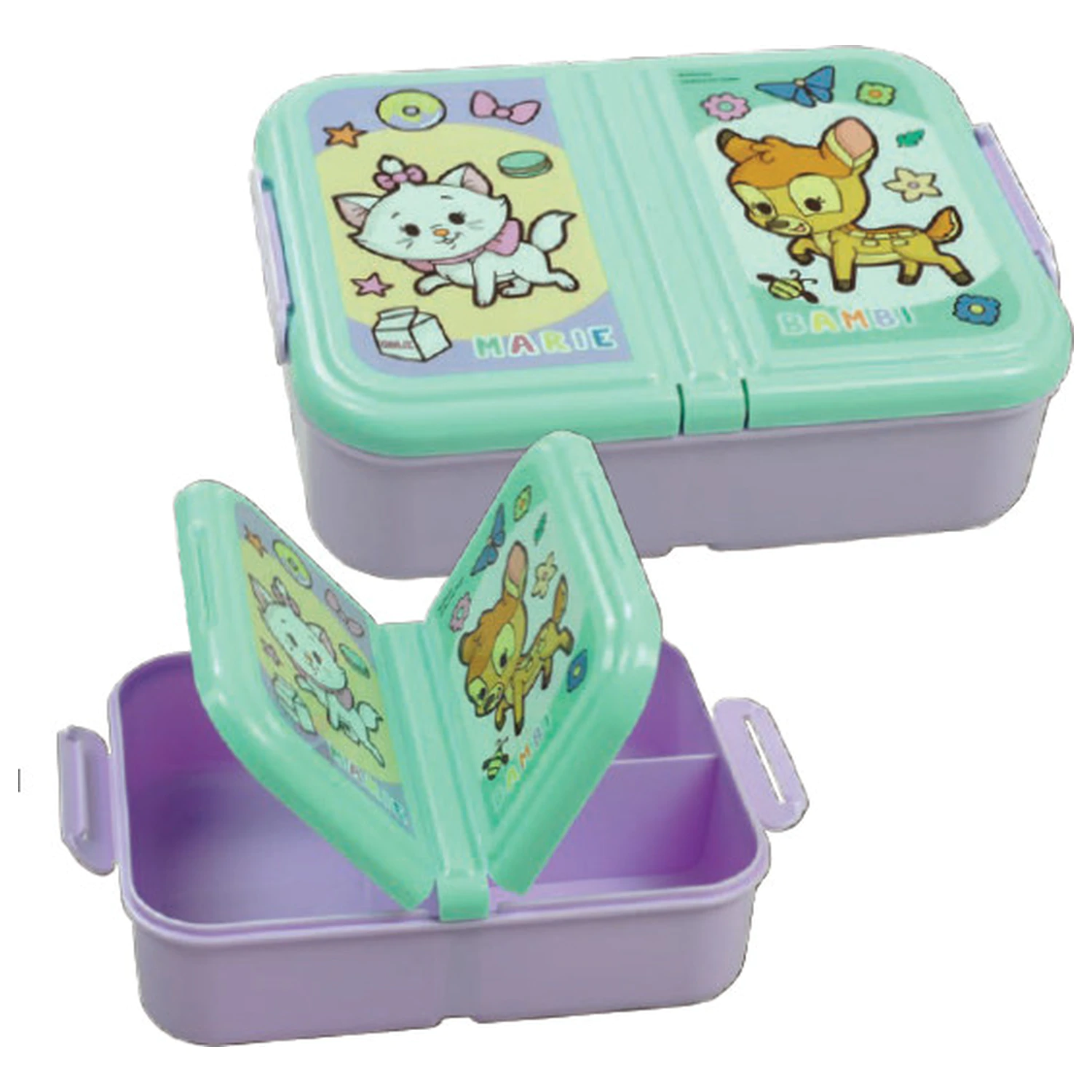 Disney Classics Baby Cutie de pranz, cutie de sandwich cu multiple compartimente poza produsului