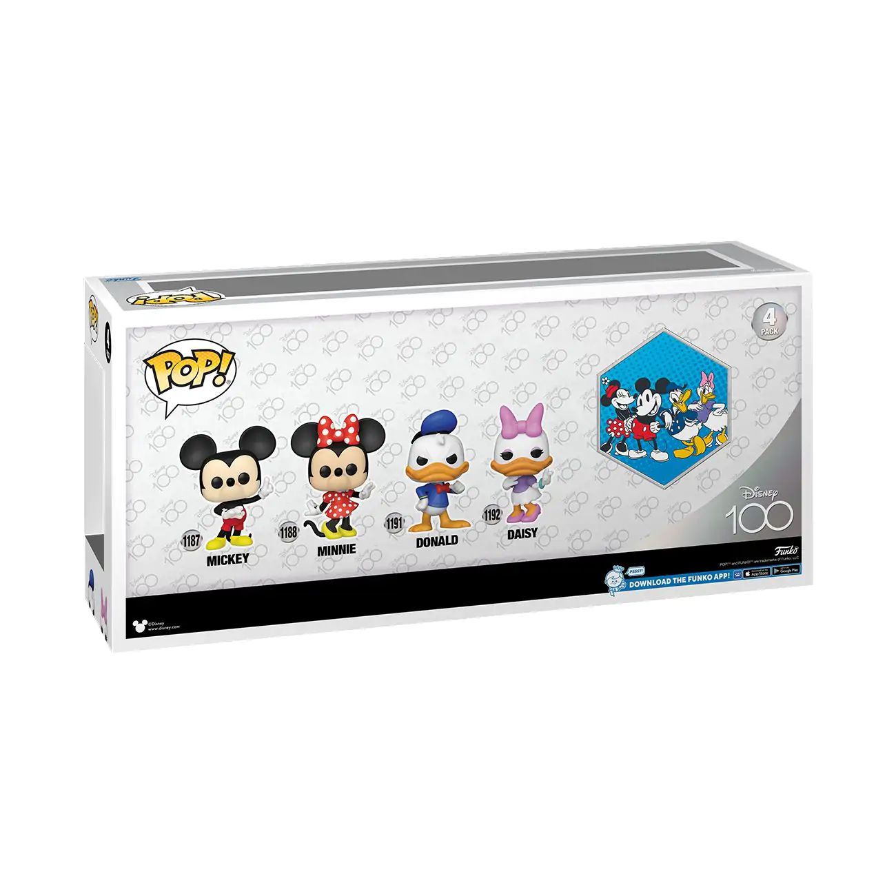 Disney POP! Movies Figurina de Vinil 4-Pack Classics 9 cm poza produsului