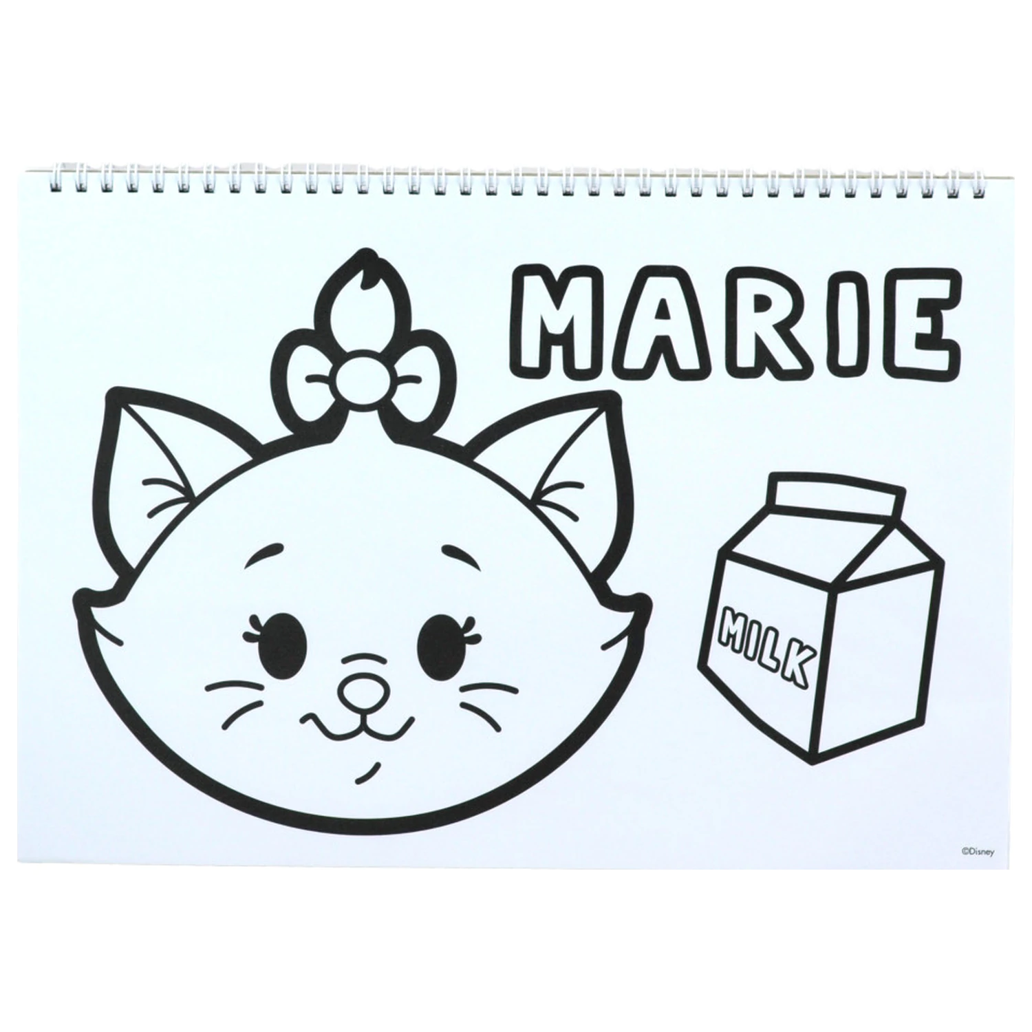 Disney Classics Love A/4 Carnet de schite spiralat cu 40 de foi si autocolante poza produsului