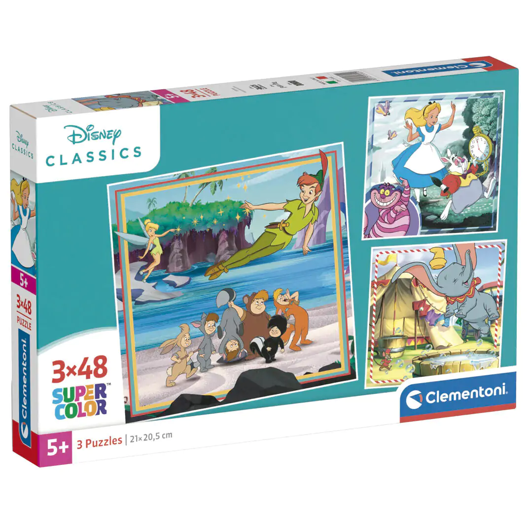 Disney Classics puzzle 3x48 piese poza produsului