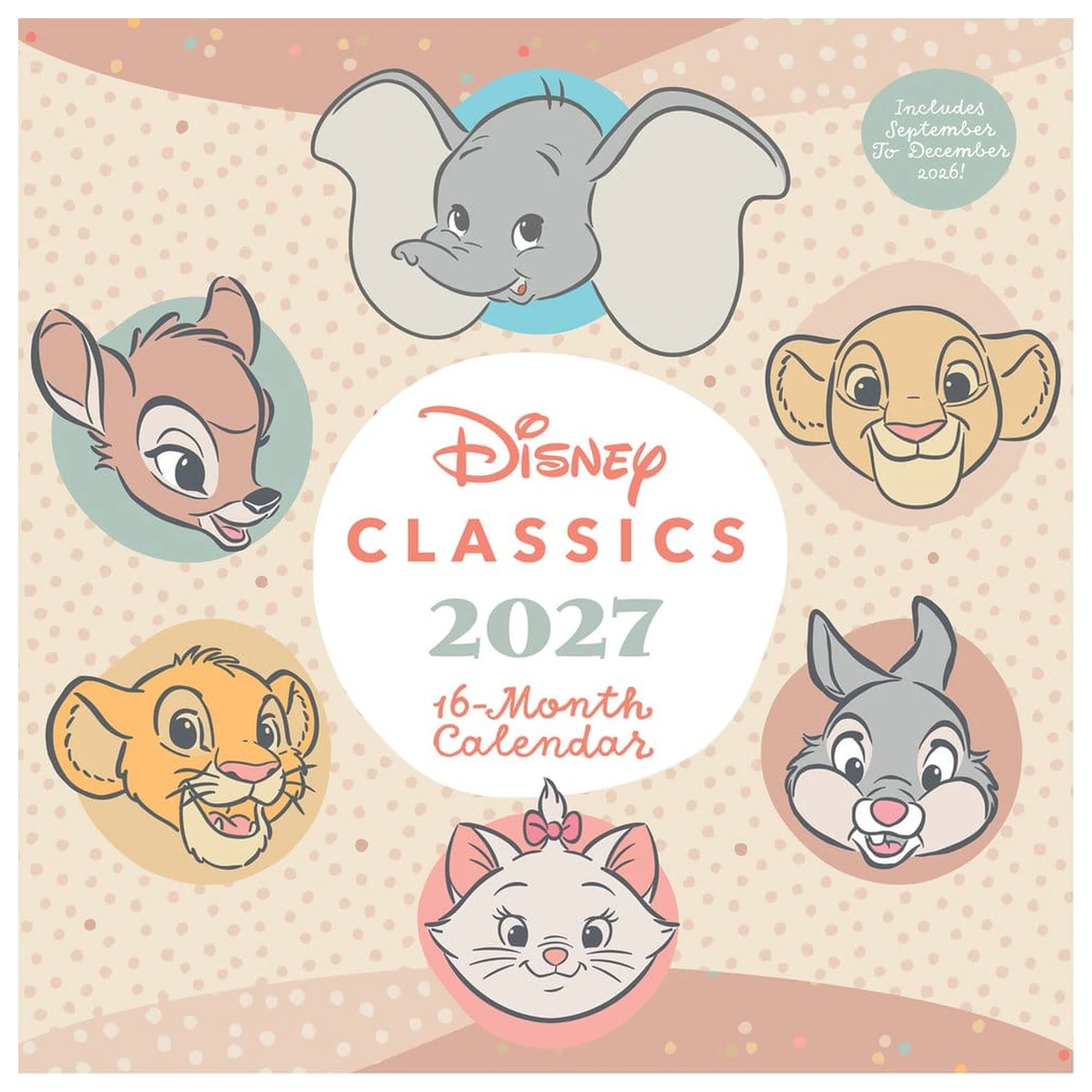 Disney Classics Calendar Treasured Memories 2027 30 x 30 cm poza produsului