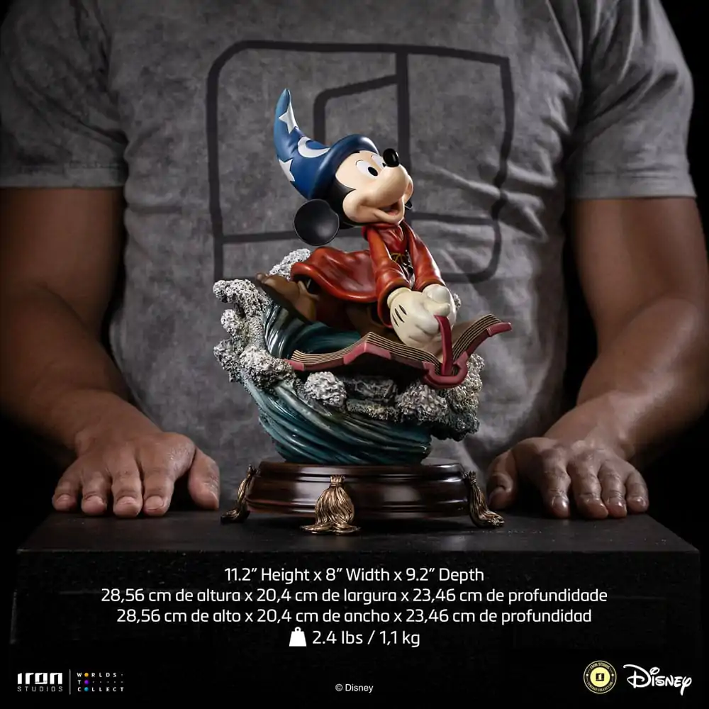Disney Classics Vintage Collection Deluxe Art Scale Statuie 1/10 Sorcerer Mickey 28 cm poza produsului