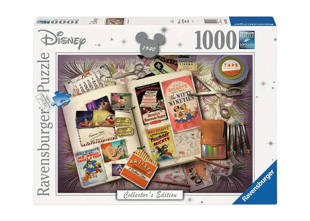 Disney Collector's Edition Puzzle 1940 (1000 piese) poza produsului